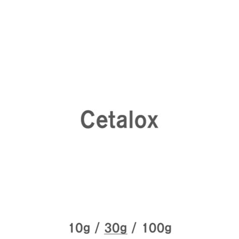 cetalox safety.